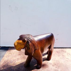 Wooden carving